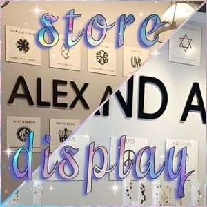 Alex & Ani Store Display Signs Open to Offers!!!